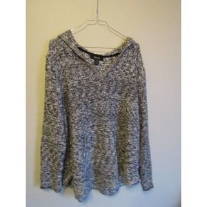 🤯 Style & Co Black White Sweater Size 3XL Cotton Acrylic Blend